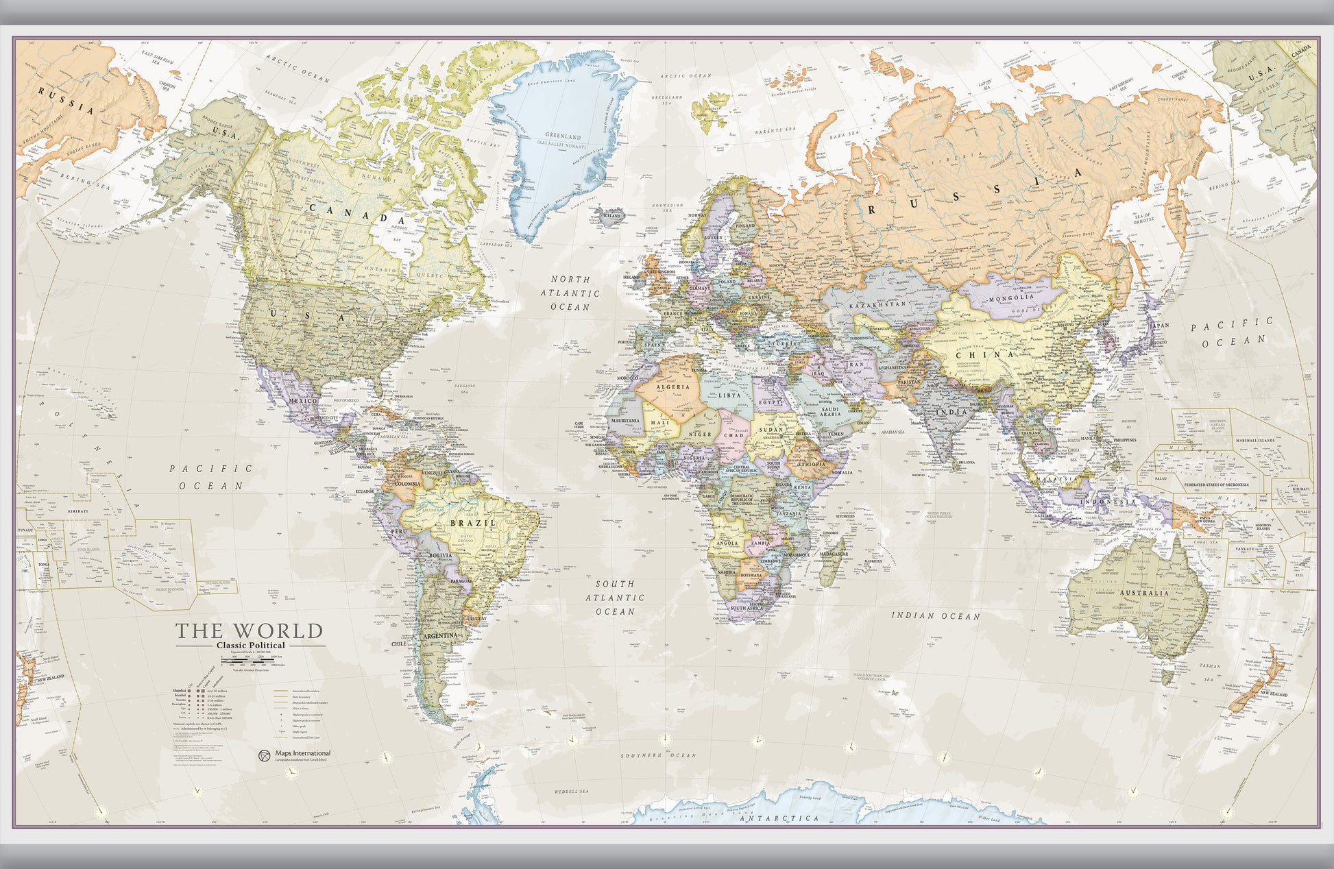WM01192_M_LAMHB - Classic World Map