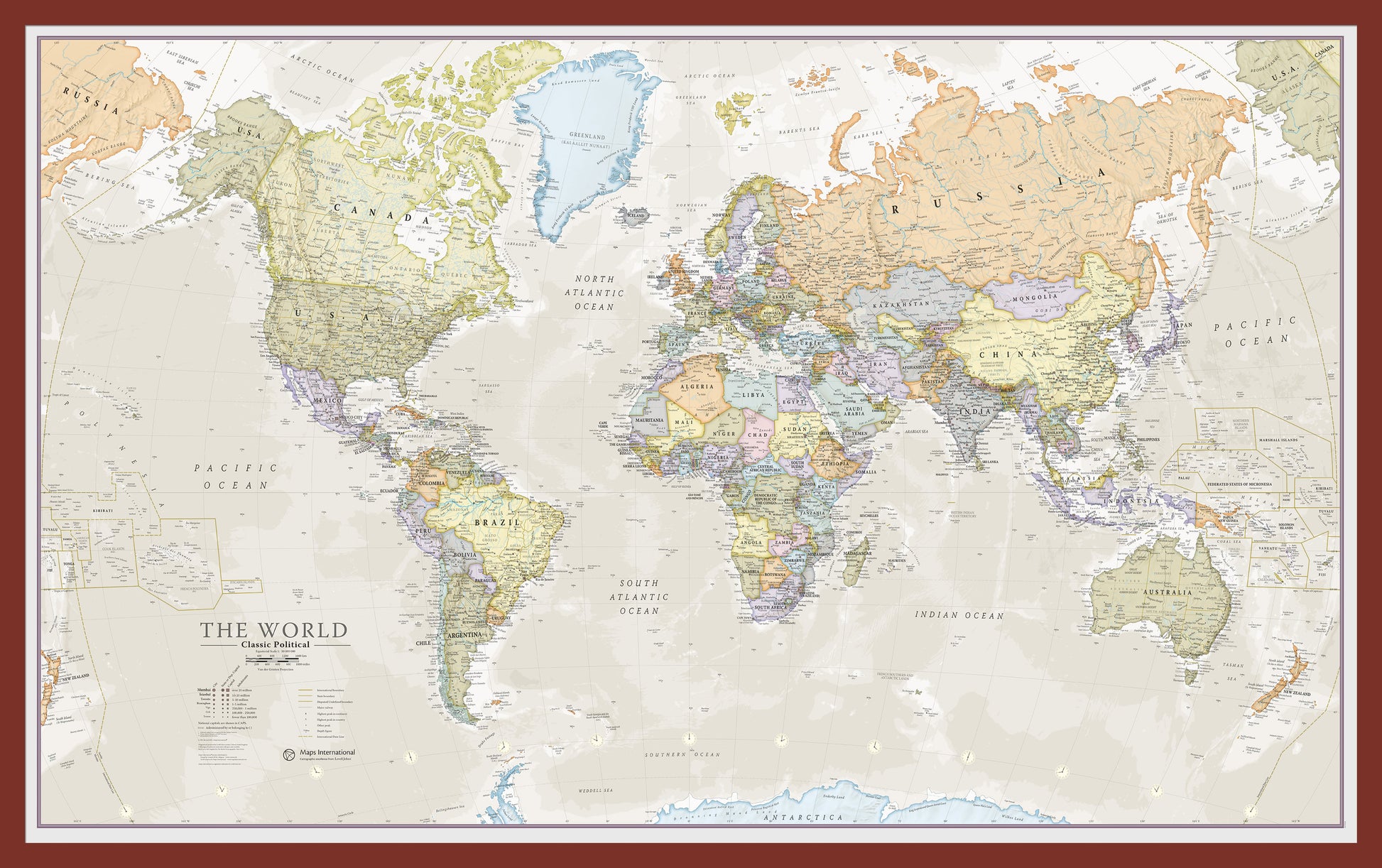 WM01192_M_PINOK - Classic World Map