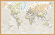WM01192_M_WDOAK - Classic World Map