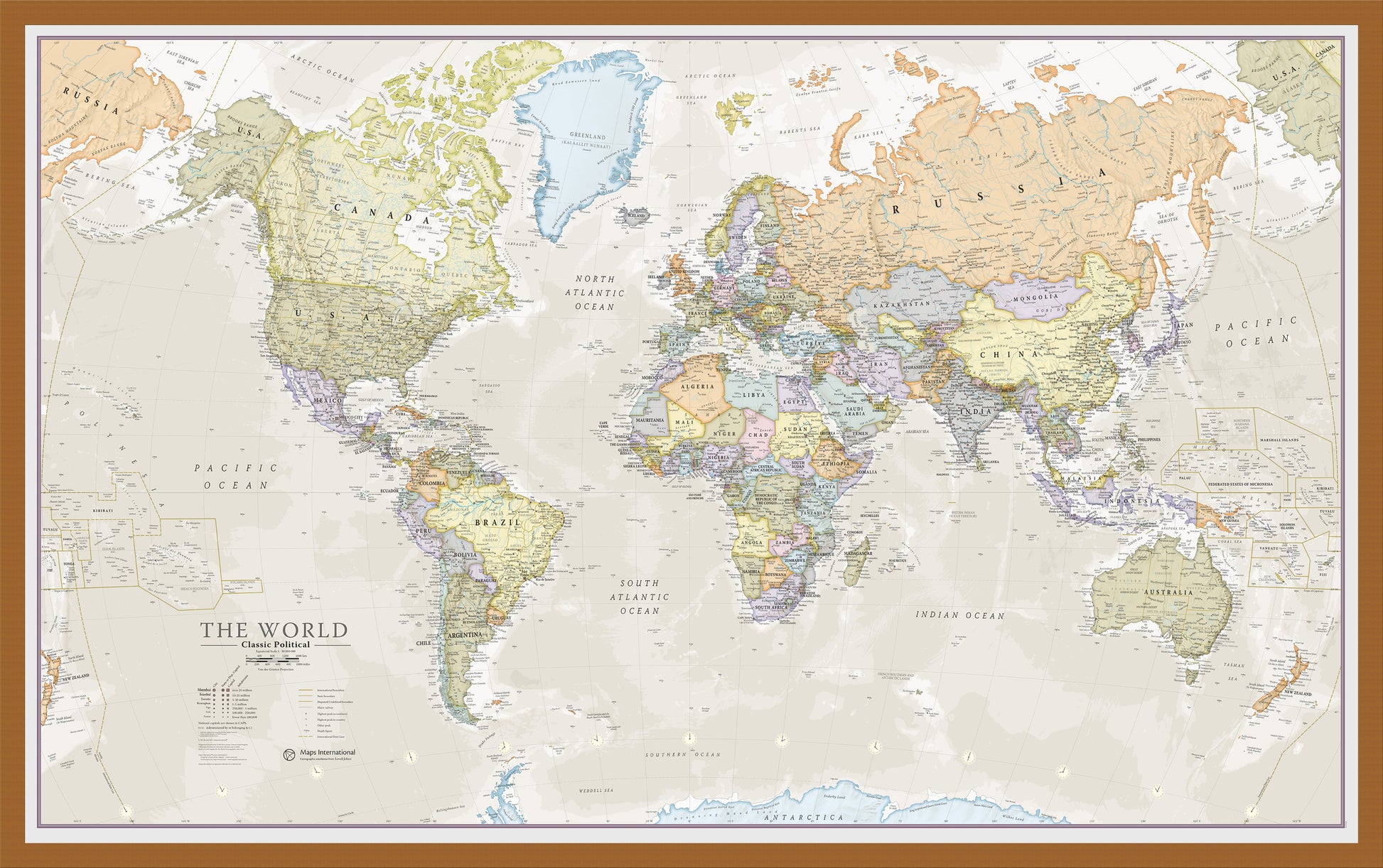 WM01192_L_WDTEA - Classic World Map