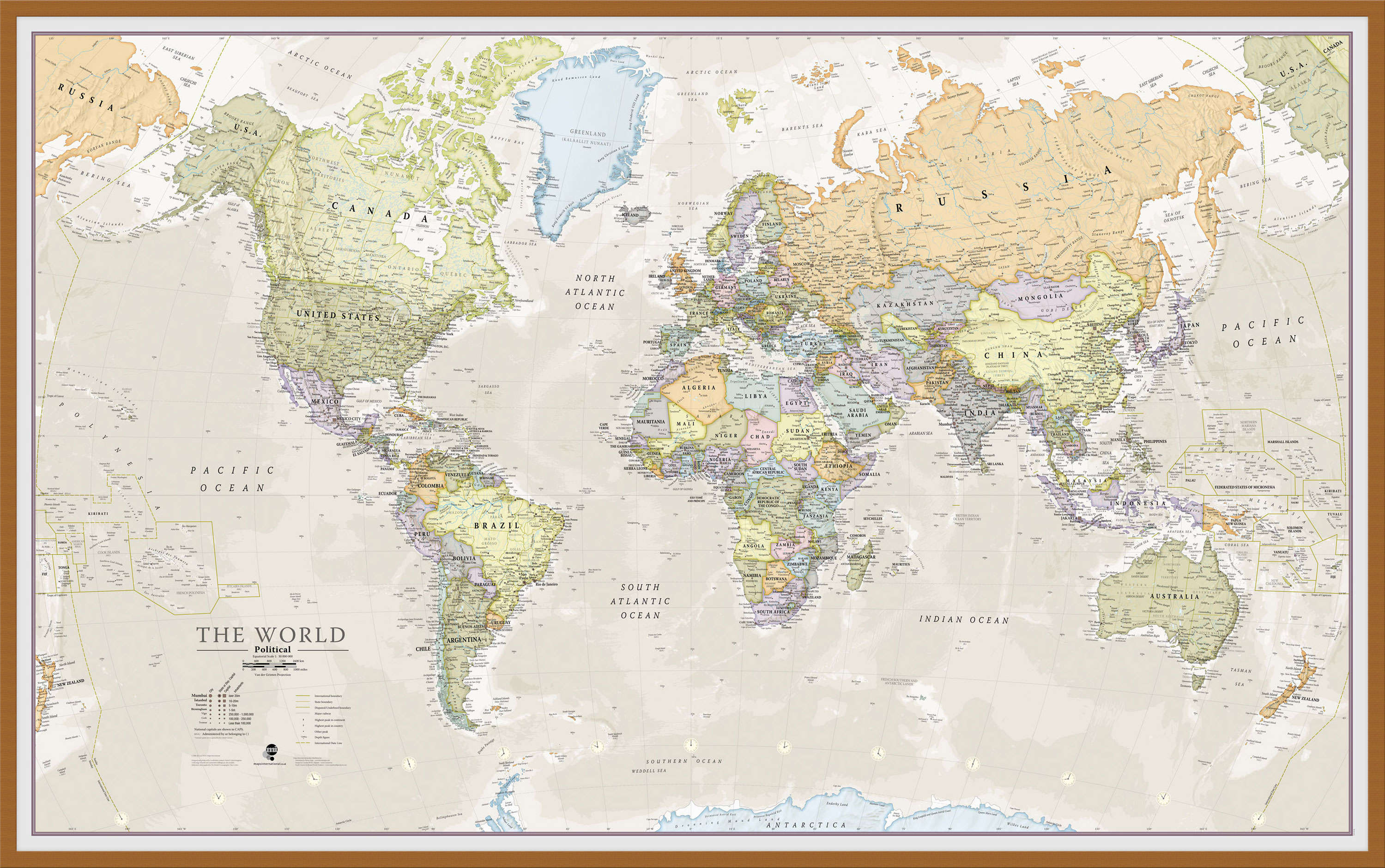 WM01192_L_LBWTE - Classic World Map