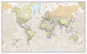 WM01192_L_LBWWH - Classic World Map