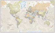 WM01192_S_PAPER - Classic World Map