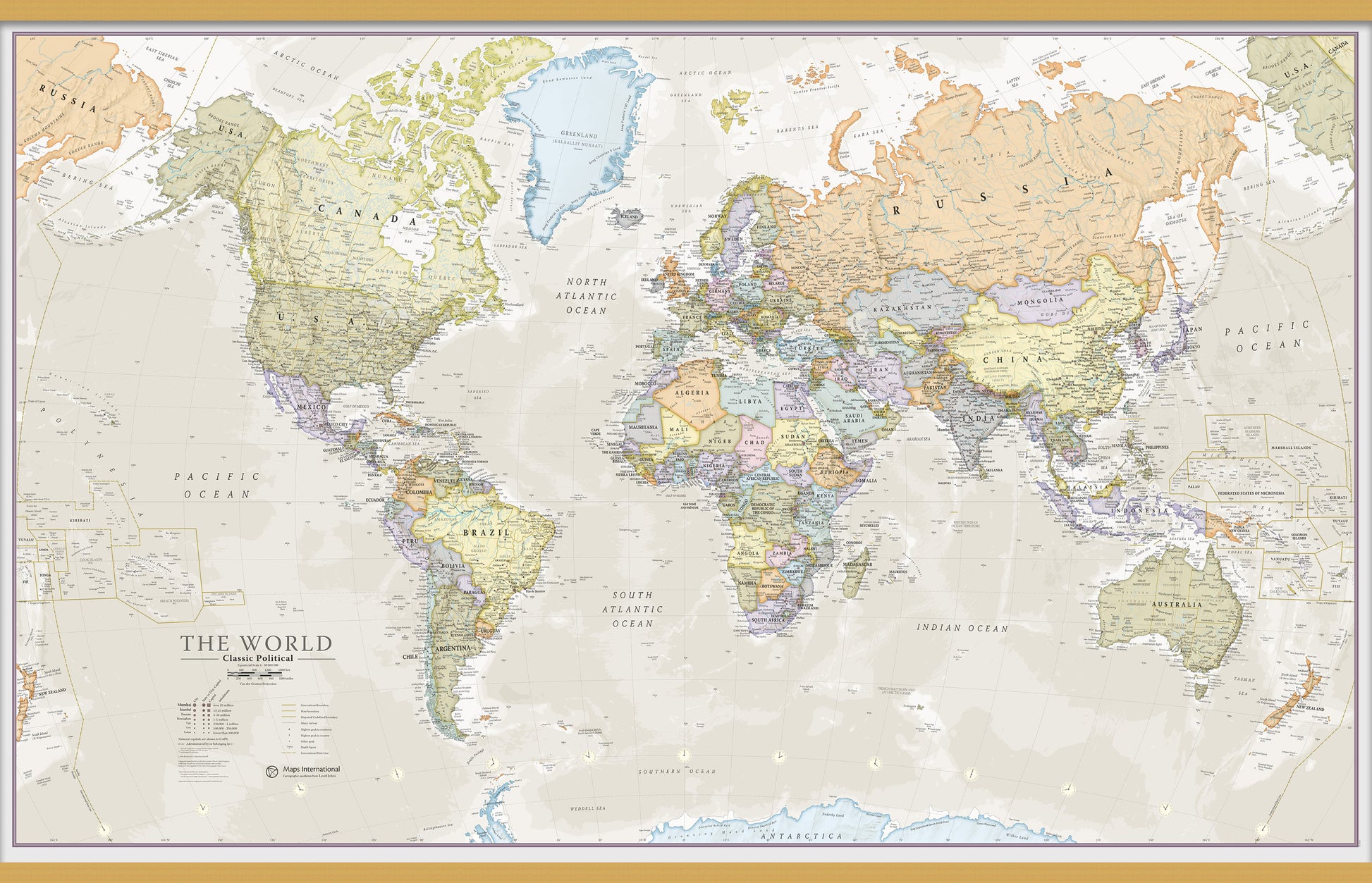 WM01192_S_LWDHB - Classic World Map