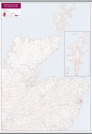 UK00034_L_LAMHB - East Scotland (incl. Orkney and Shetlands) Postcode District Map