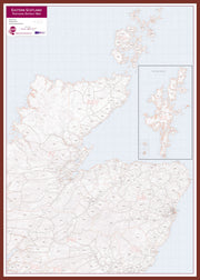 UK00034_L_LBDOK - East Scotland (incl. Orkney and Shetlands) Postcode District Map
