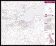 UK00769_L_LBDBL - Edinburgh Postcode Sector Map