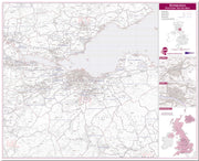 UK00769_L_LMBRD - Edinburgh Postcode Sector Map