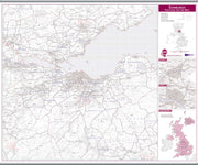 UK00769_L_LAMHB - Edinburgh Postcode Sector Map