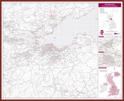 UK00769_L_LBDOK - Edinburgh Postcode Sector Map