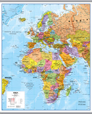 CT00800_LU_LAMHB - Europe Middle East Africa (EMEA) Political Map