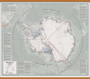 CT00697_L_CWDHB - Executive Antarctica Wall Map Political