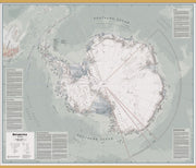 CT00697_LU_LWDHB - Executive Antarctica Wall Map Political