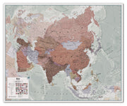 CT00698_LU_CANVA - Executive Asia Wall Map Political