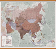 CT00698_L_CWDHB - Executive Asia Wall Map Political