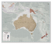 CT00699_LU_CANVA - Executive Australasia Wall Map Political