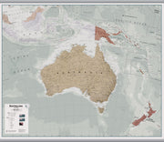 CT00699_LU_CANHB - Executive Australasia Wall Map Political