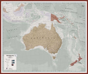CT00699_L_LBDOK - Executive Australasia Wall Map Political