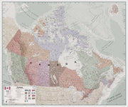 CM00703_L_CANRL - Executive Canada Wall Map
