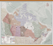 CM00703_L_CWDHB - Executive Canada Wall Map