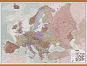 CT00695_L_CWDHB - Executive Europe Wall Map Political