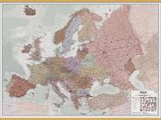 CT00695_L_CWDHB - Executive Europe Wall Map Political