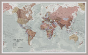 WM00671_M_PINAL - Executive World Wall Map Political