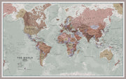 WM00671_L_MGFAL - Executive World Wall Map Political
