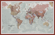 WM00671_M_PINOK - Executive World Wall Map Political