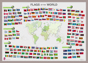 WM00010_M_MGFAL - Flags of the World poster
