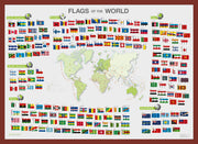 WM00010_M_PINOK - Flags of the World poster