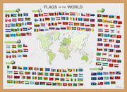 WM00010_M_WDOAK - Flags of the World poster