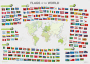 WM00010_M_PAPER - Flags of the World poster