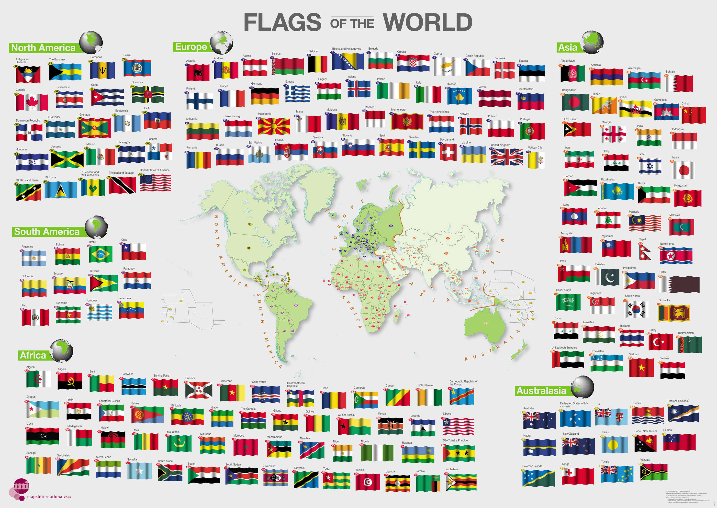 WM00010_M_CANRL - Flags of the World poster