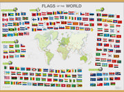 WM00010_M_LWDHB - Flags of the World poster