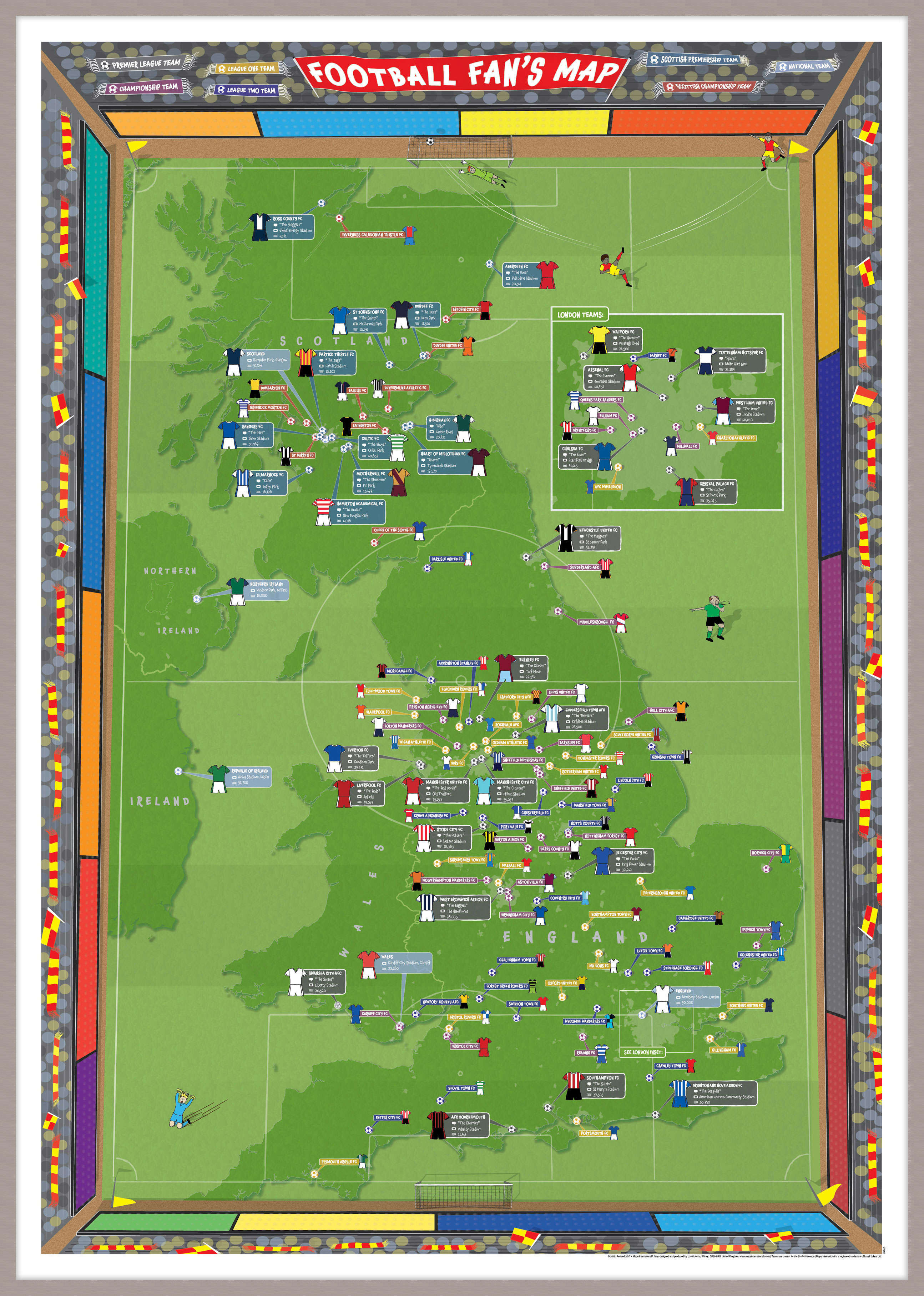 UK00887_L_LBDAL - Football Fan's Stadium Map