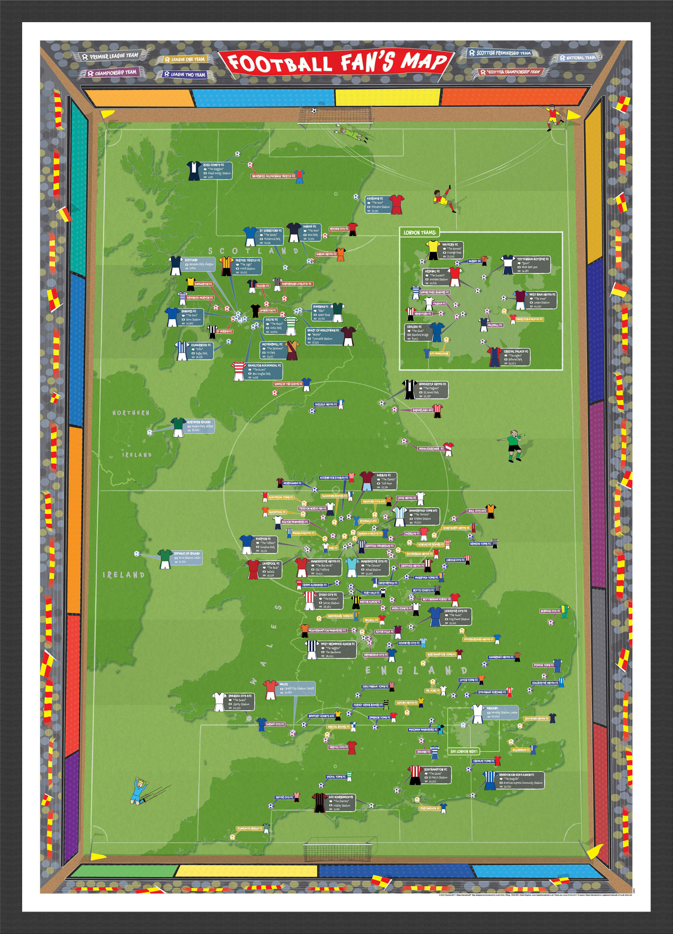 UK00887_M_BWBLA - Football Fan's Stadium Map
