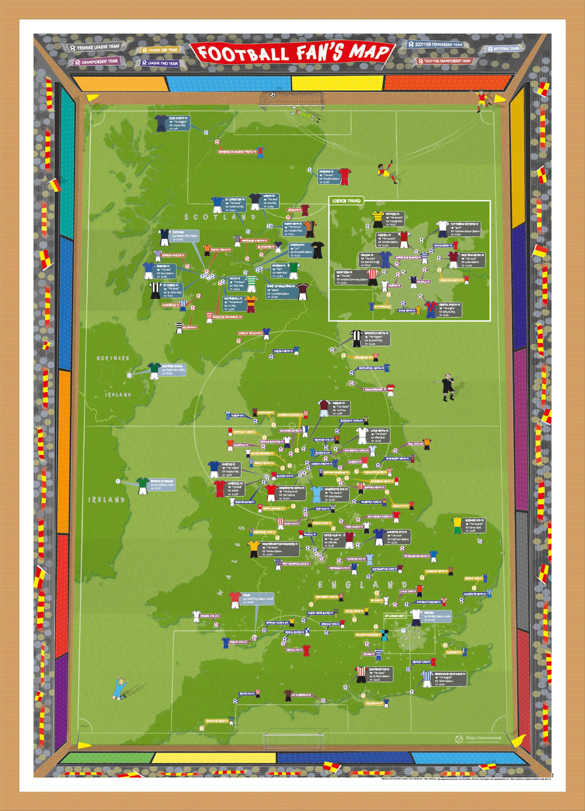 UK00887_M_BWOAK - Football Fan's Stadium Map