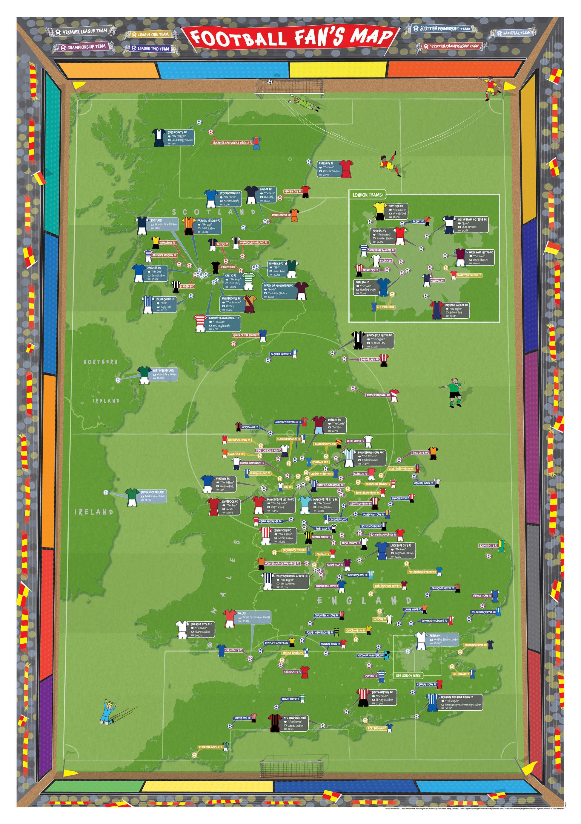 UK00887_L_CANRL - Football Fan's Stadium Map