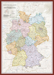 CM01743_S_PINOK - Germany Classic Wall Map