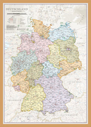 CM01743_M_WDOAK - Germany Classic Wall Map