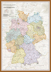CM01743_L_WDTEA - Germany Classic Wall Map