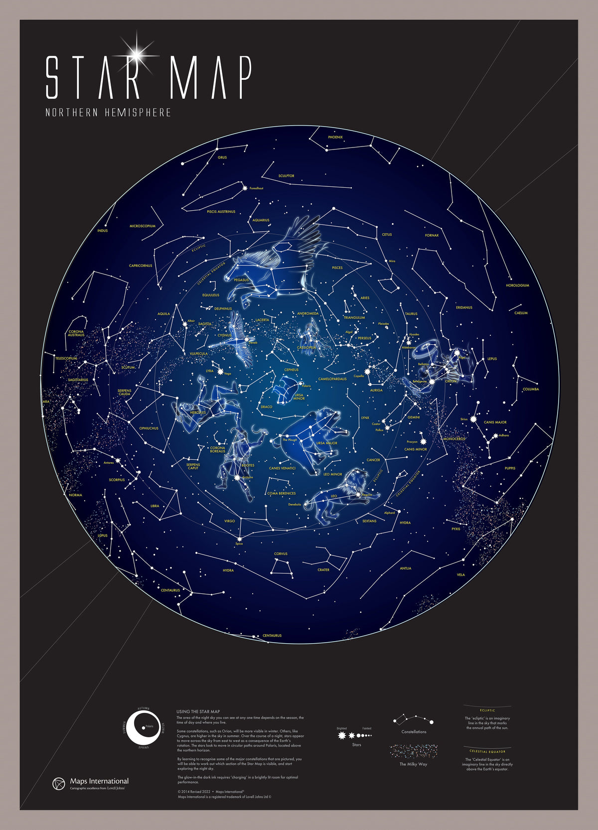 WM01108_M_PINAL - Glow in the Dark Star Map