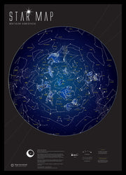 WM01108_M_PINBL - Glow in the Dark Star Map