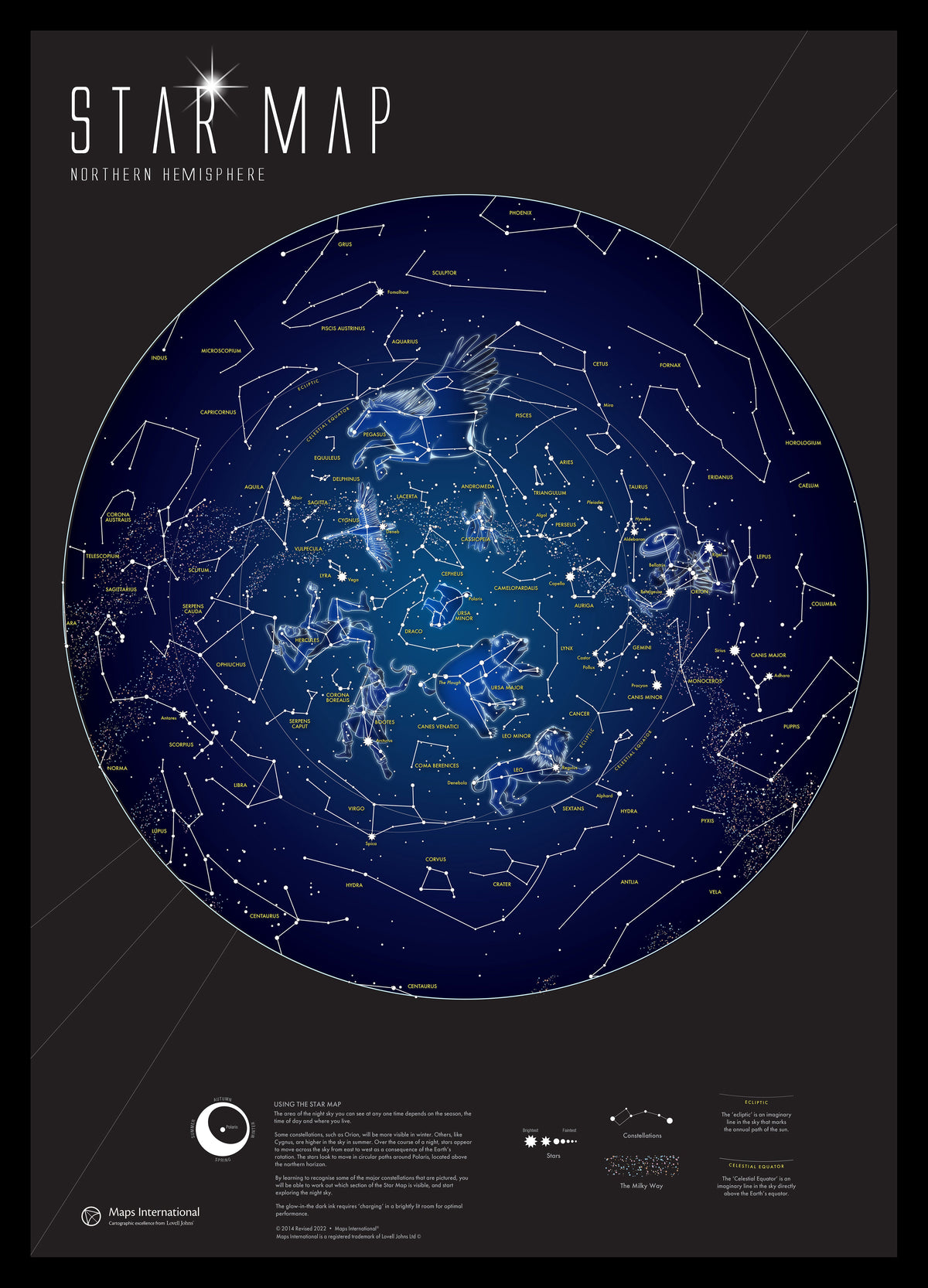 WM01108_M_PINBL - Glow in the Dark Star Map