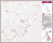UK00773_L_MGFAL - Ipswich Postcode Sector Map
