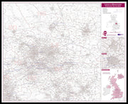 UK00774_L_LBDBL - Leeds and Bradford Postcode Sector Map