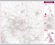 UK00774_L_LAMHB - Leeds and Bradford Postcode Sector Map
