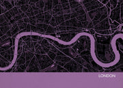 LS01555_3_MATTP - London City Street Map Print Mauve