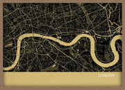 LS01564_3_WDOAK - London City Street Map Print Straw